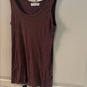 Michael Stars Chocolate Tank Top